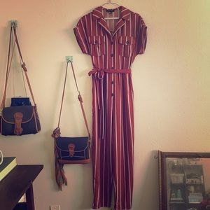 New Look Striped Jumpsuit